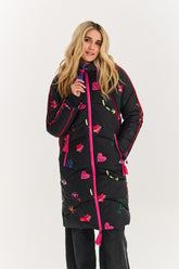 Montreal Graffiti Long Winter Jacket